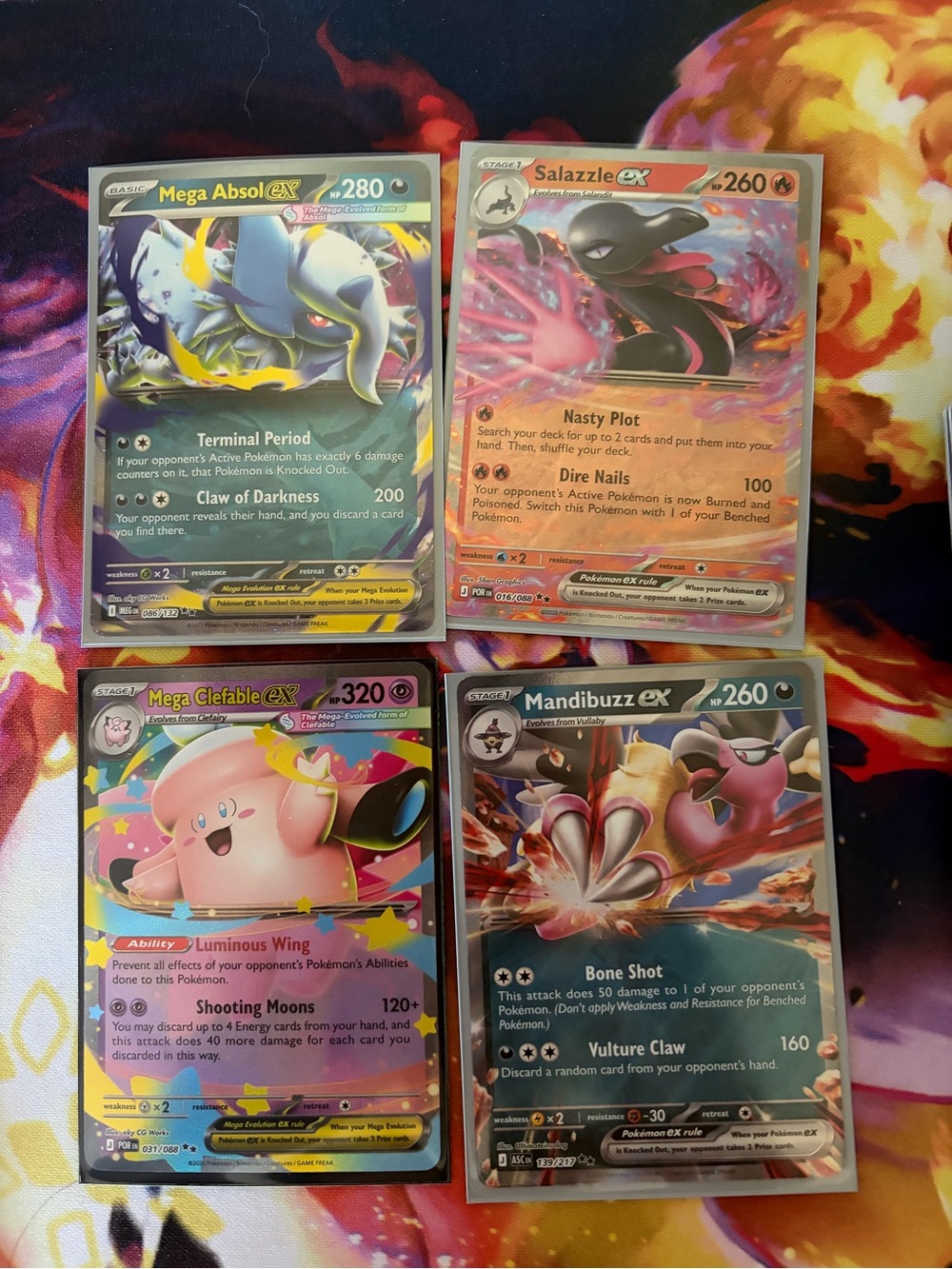 Pokemon ex card and bulk bundle